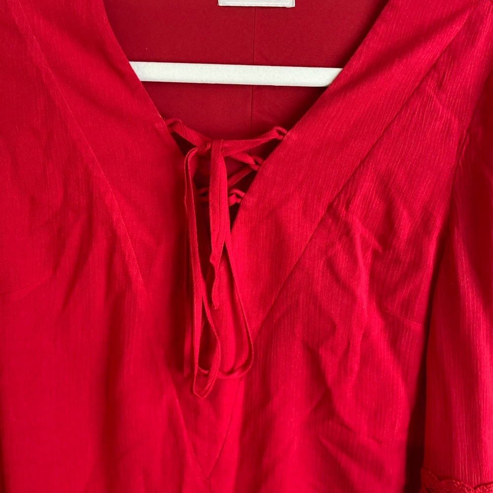 ❗️3/$15❗️ 1. State Bell Sleeve Dress - Picture 3 of 6